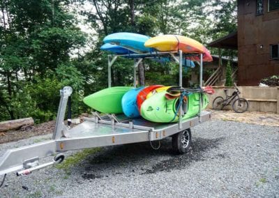 Needmore Trailers - Take your Whitewater Fleet of Boats Anywhere